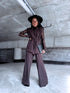 Komplekts "INTENSE 22666" - veste + bikses - CHOCO